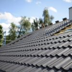 Construction,Site,Roofing,Black,Tiles
