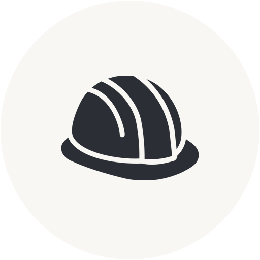 No subcontractors icon - Cardiff Roofing and Guttering flat roofing team