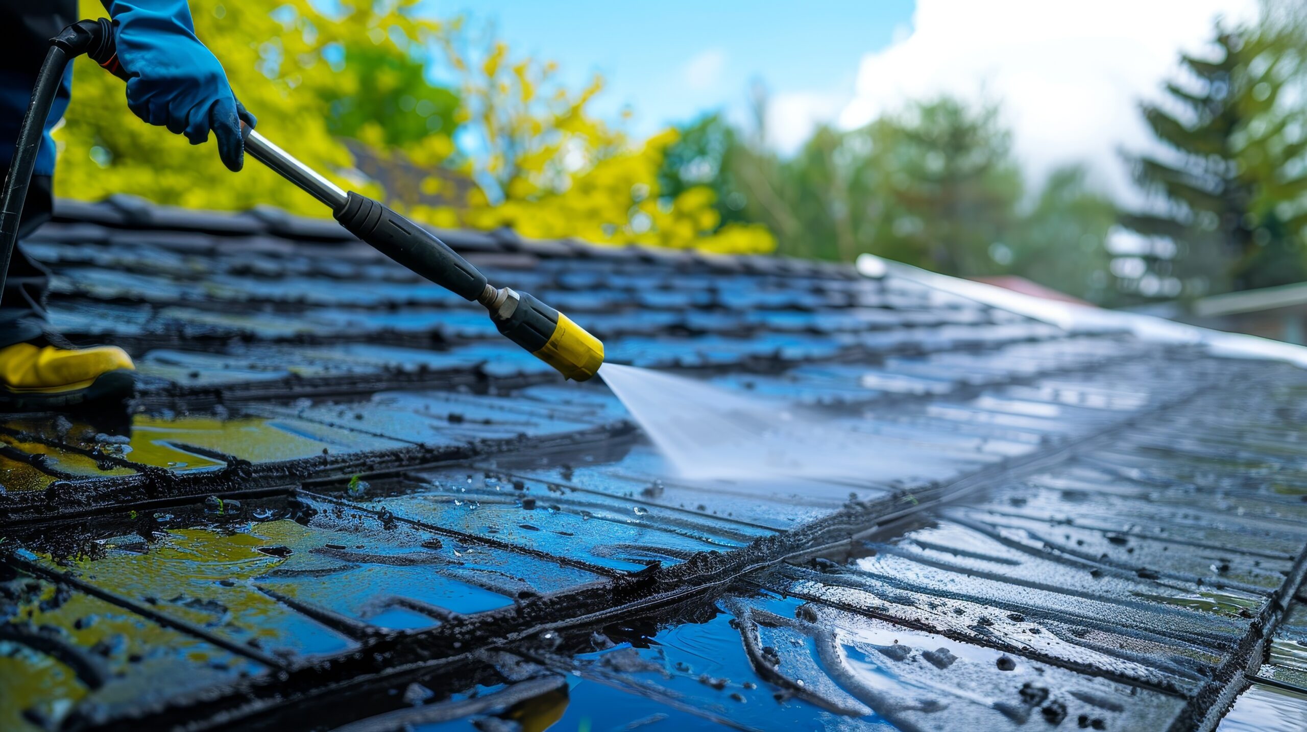 Roof Cleaning - Cardiff Roofing and Guttering